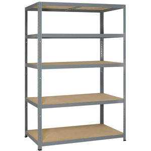 Avasco -  A rek Strong 265, ft 196 x 120 x 50 cm, 5 legborden, gegalvaniseerd
