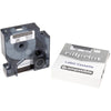 Rillprint -  compatible D1 e voor 45013, 12 mm, zwart op wit