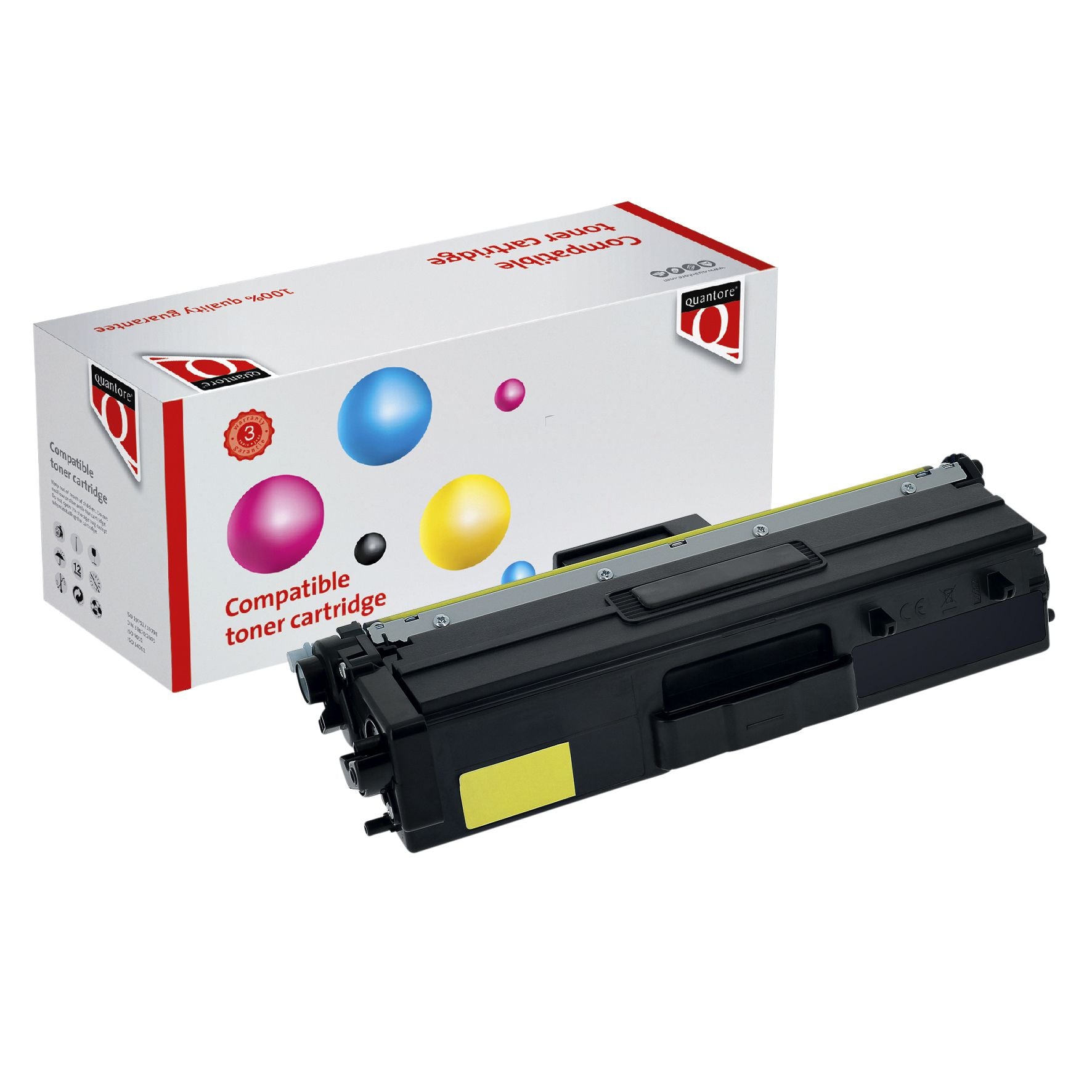 Quantore -  Toner brother tn-423y geel
