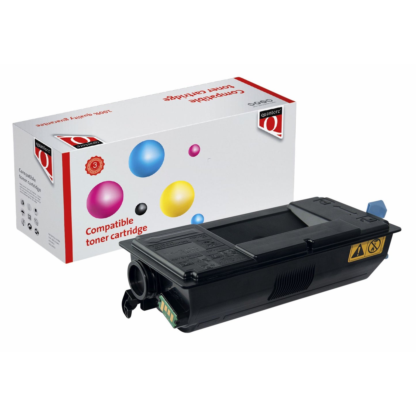 Quantore - Alternative au toner pour TK-3170K noir