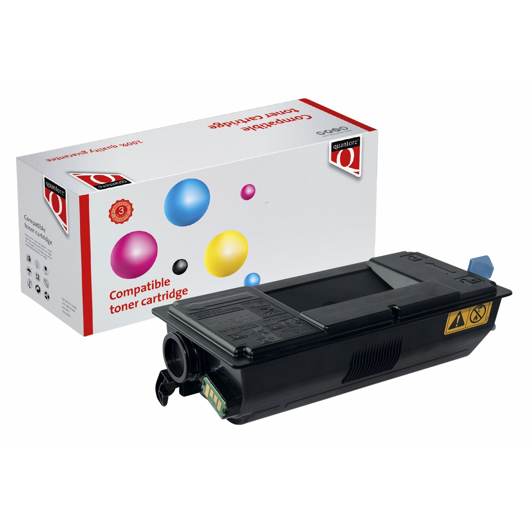 Quantore -  Toner kyocera tk-3170k zwart