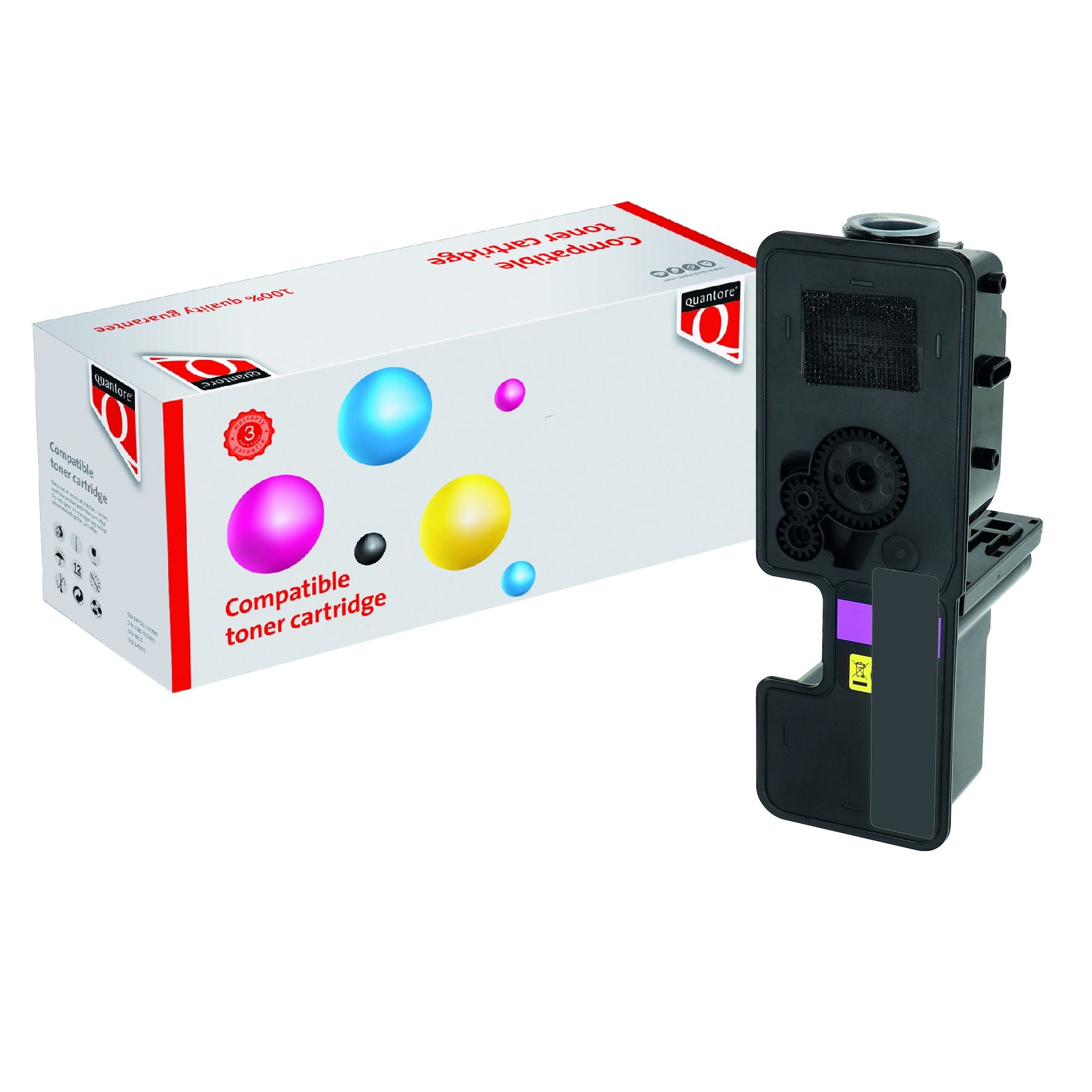 Quantore -  Toner kyocera tk-5230m rood