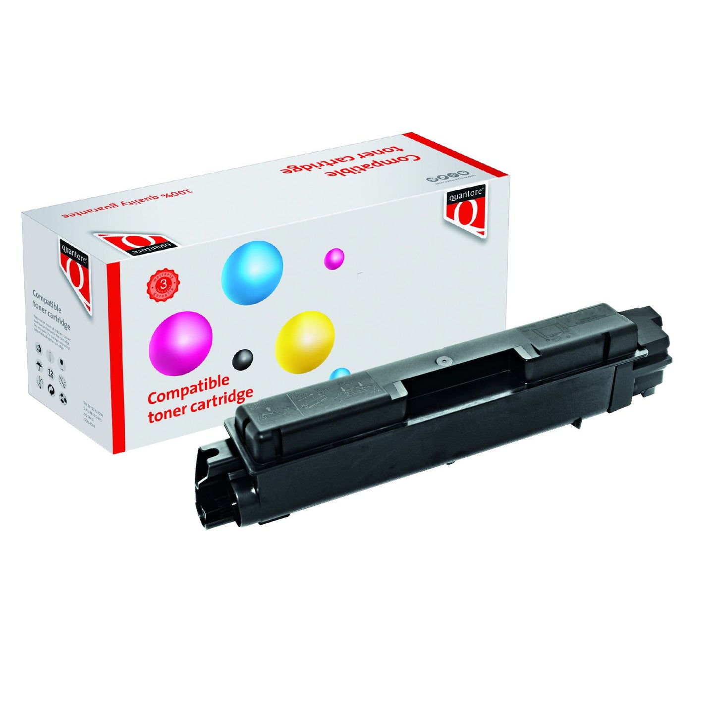 Quantore - Alternative au toner pour TK-5270K noir