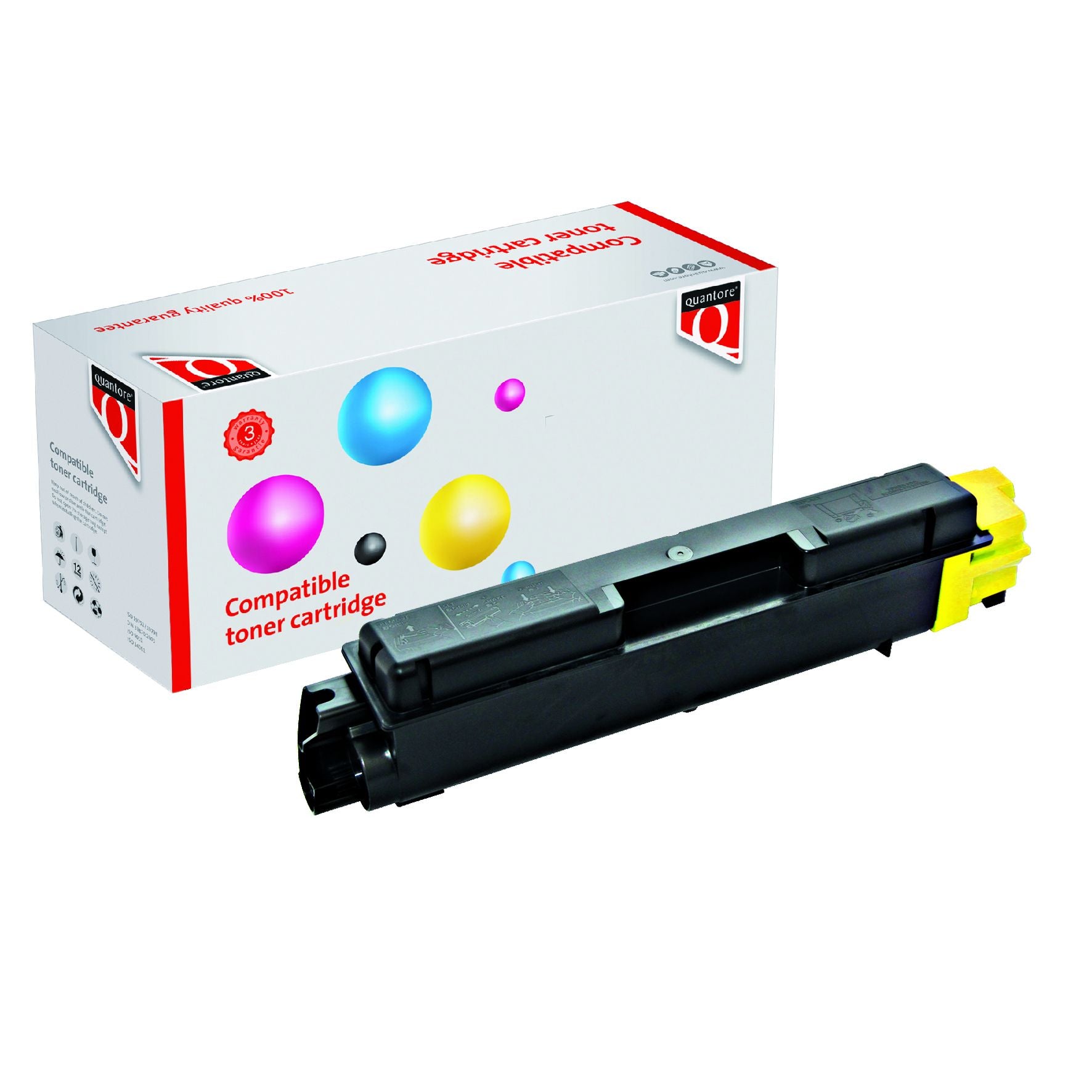 Quantore -  Toner kyocera tk-5270y geel