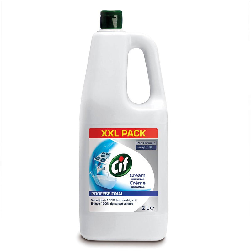 Cif - crème à récurer, bouteille de 2 litres