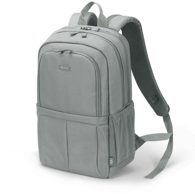 Dicota - Laptop-Rucksack Eco Scale, für Laptops bis 15,6 Zoll, grau