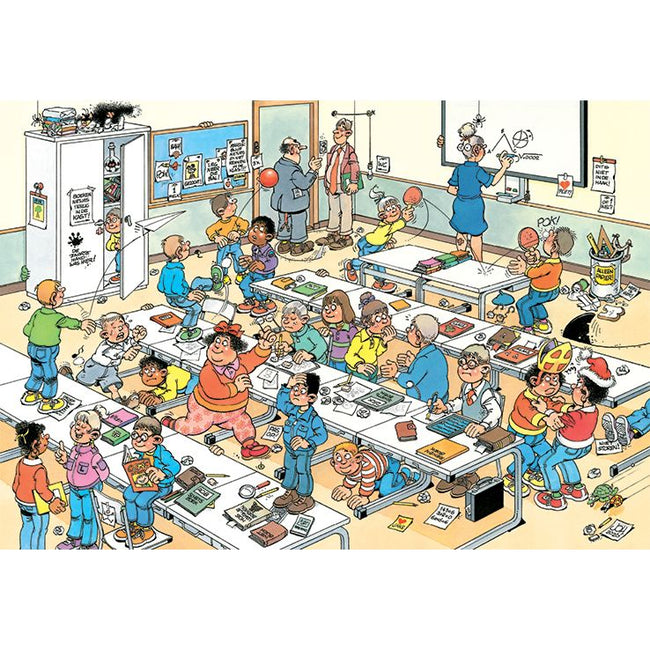 Jan van Haasteren -  Junior Het Klaslokaal 360 stukjes Kinderpuzzel