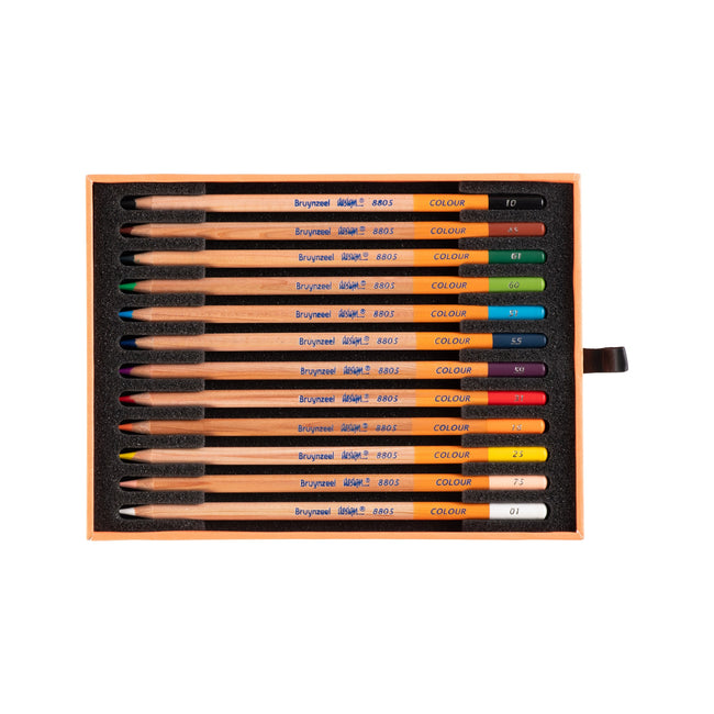 Bruynzeel -  Kleurpotlood  design 12st assorti | 6 stuks