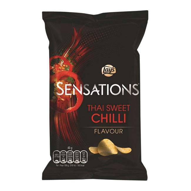 Lay's -  Chips  thai sweet chilli zak 40gr | 20 stuks