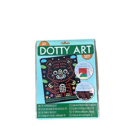 Office -  Knutselset 3d dotty art assorti | 48 stuks