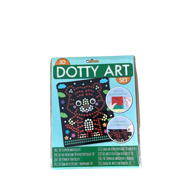 Office -  Knutselset 3d dotty art assorti | 48 stuks