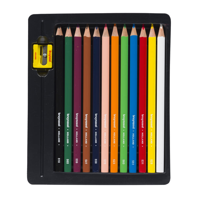 Bruynzeel -  Kleurpotlood  kids triple 12st ass | 6 stuks