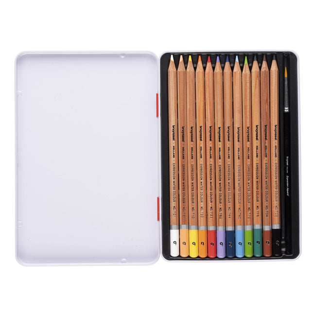 Bruynzeel -  Kleurpotlood  expression aquarel 12st ass | 6 stuks