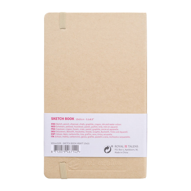 Talens Art Creation -  Schetsboek art creation 130x210mm kraft