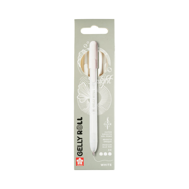Sakura -  Gelschrijver gelly roll classic 3 stuks wit