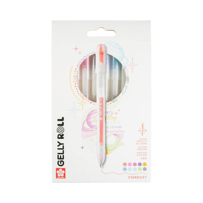 Sakura -  Gelschrijver gelly roll dust 10 kleuren