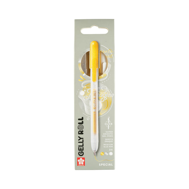 Sakura -  Gelschrijver gelly roll special 3st goud | 6 stuks