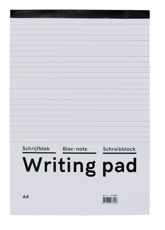Qbasic -  Schrijfblok a4 lijn 160blz 60gr