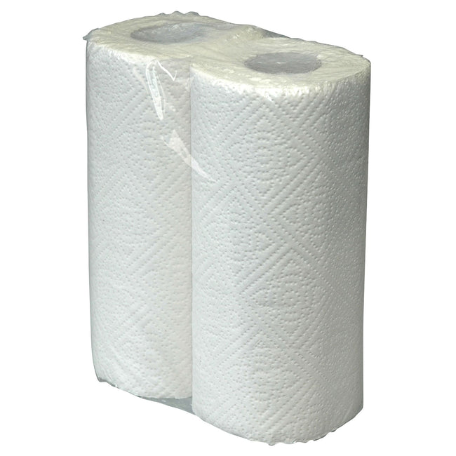 Cleaninq -  Keukenrol  2laags 50 vel wit