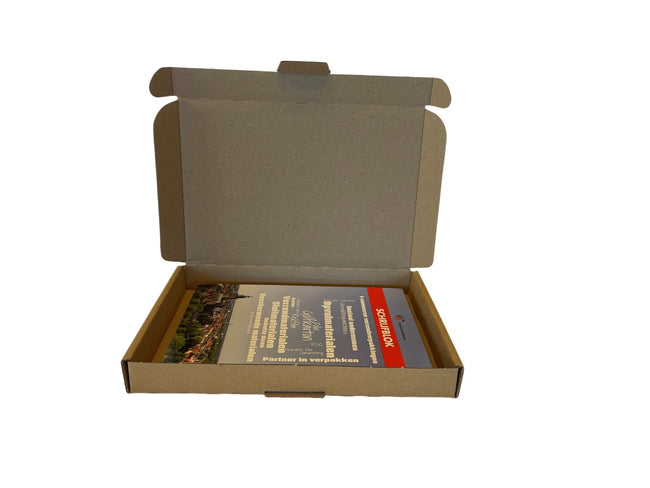 IEZZY -  Brievenbusbox  a4 360x255x26mm karton bruin | 25 stuks
