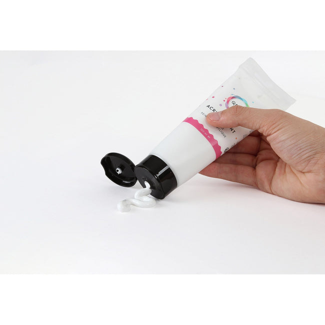 Qrea -  Acrylverf 120 ml wit