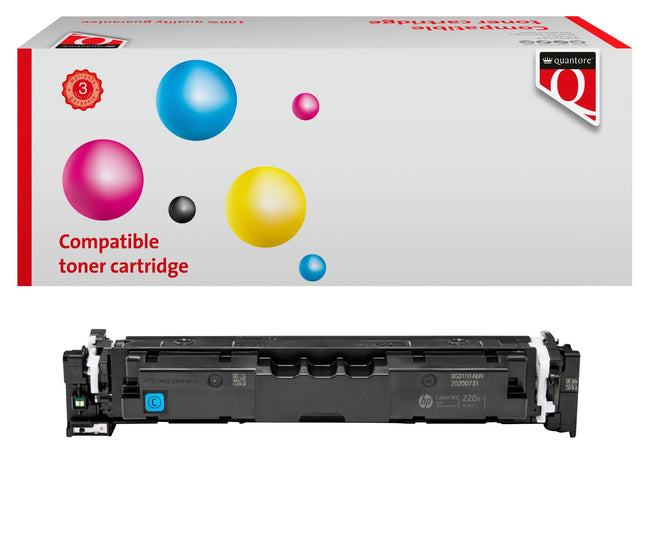 Quantore -  Tonercartridge hp w2201x cyaan