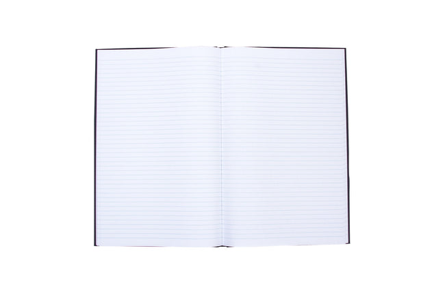 Quantore -  Register qua breedfolio 192blz lijn grijs gewolkt | 5 stuks