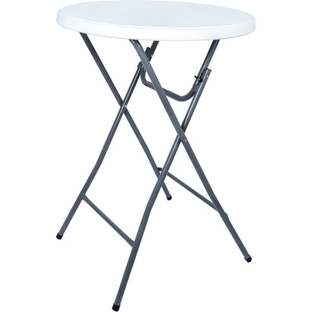 Brasq - Table mange-debout 80cm BT100 blanc