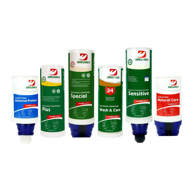 Dreumex -  Handreiniger  plus vulling one2clean 3l | 4 stuks