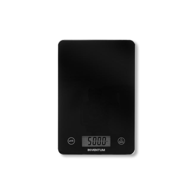 Inventum -  Keukenweegschaal  tot 5 kilogram zwart
