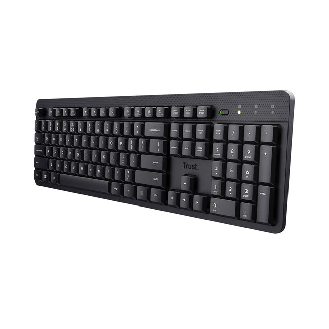 Trust -  Ody II toetsenbord Kantoor RF Draadloos QWERTY Amerikaans Engels Zwart