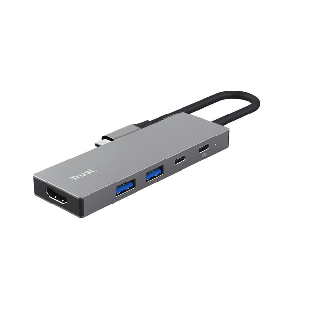 Trust -  26062 interface hub USB Type-C Grijs