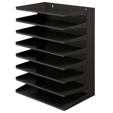 V-part - Rack de tri 8 pièces noir