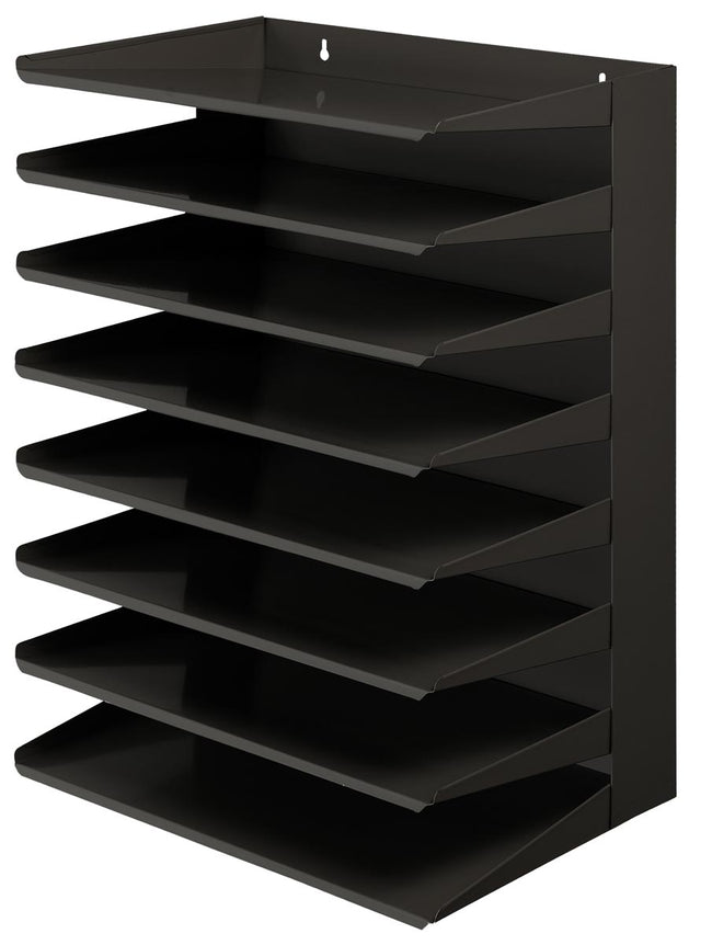 V-part - Rack de tri 8 pièces noir