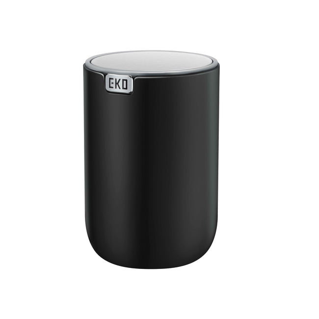 Eko -  Afvalbak  fandy 2 tafelmodel swingdeksel zwart