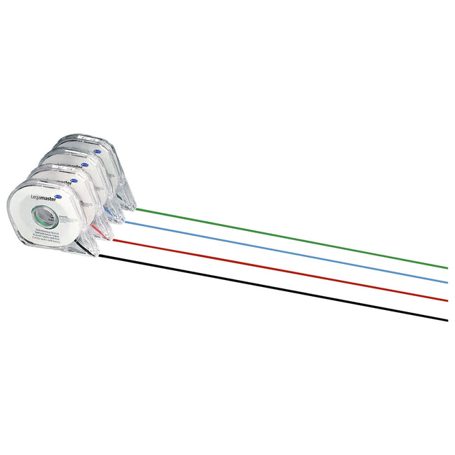 Legamaster -  Planbord verdeele  3.0mmx8m zwart