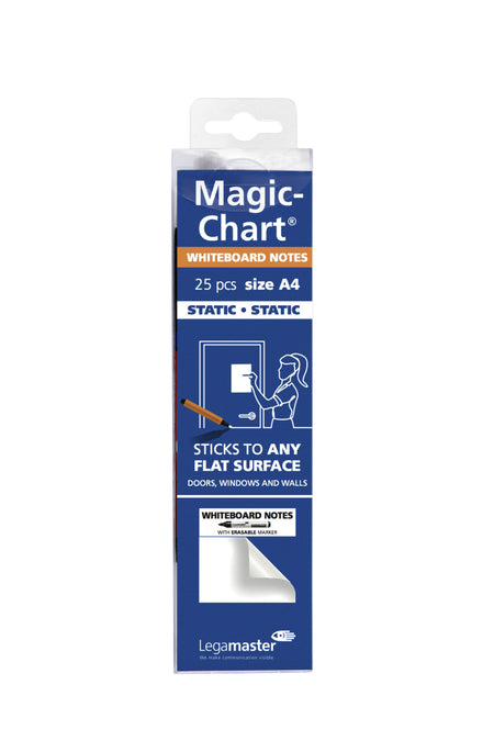 Legamaster -  Magic chart notes  whiteboard 20x30 wit