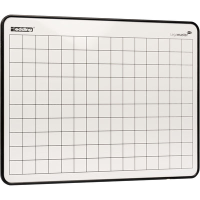Legamaster -  Wisbord  gelakt staal geruit-blanco | 10 stuks