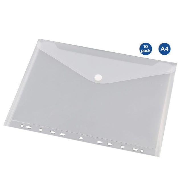Europel -  Enveloptas  a4 240x310mm 11g pp trans wt | 10 stuks
