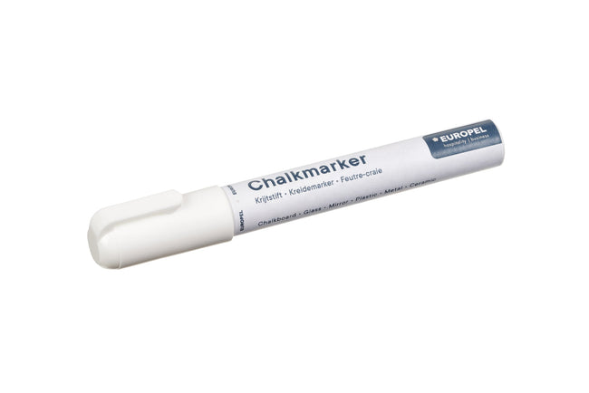 Europel -  Krijtstift  6mm wit blister