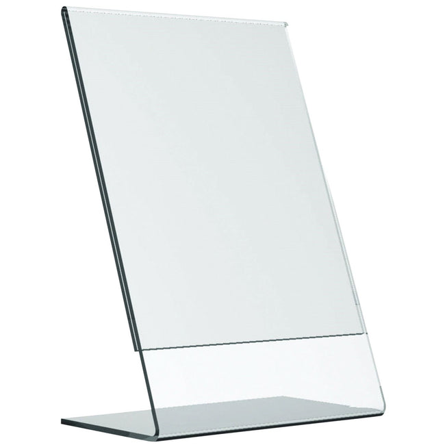 Europel -  Kaarthouder  a5 l-standaard staand acryl | 10 stuks