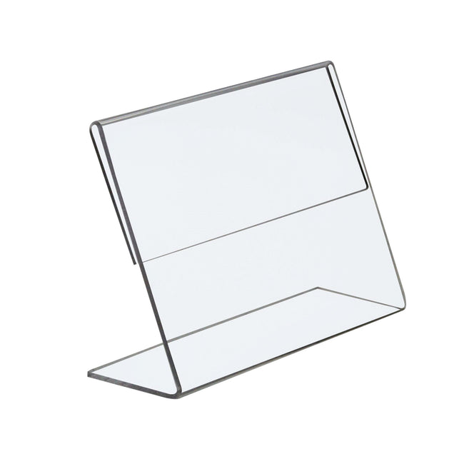 Europel -  Kaarthouder  90x60mm l-standaard acryl | 10 stuks