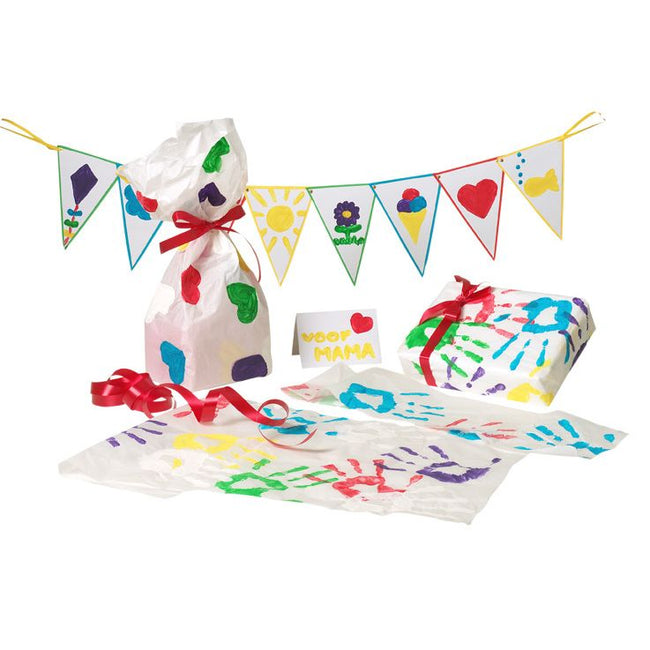 Creall -  Vingerverf  happy ingredients 6 kleuren 80ml