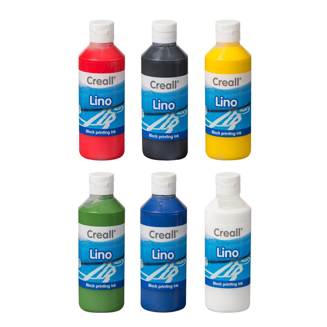 Creall -  Linoleumverf  lino zwart 250ml