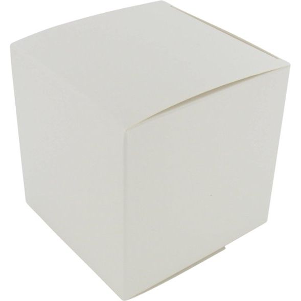 Kadobox wit 10x10x10cm 25 stuks