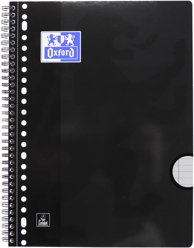 Oxford -  Collegeblk oxf school a4+ ln 23gaats 160pag ass