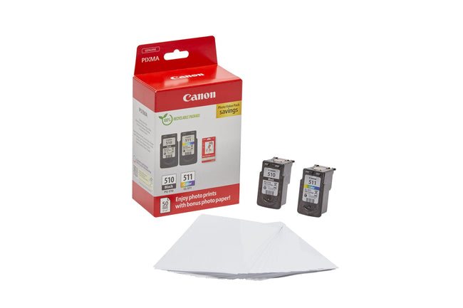 Canon -  2970B017 inktcartridge 2 stuk(s) Origineel Zwart, Cyaan, Magenta, Geel