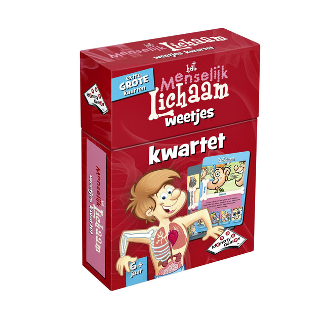 Identity Games -  Menselijk lichaam weetjes kwartet