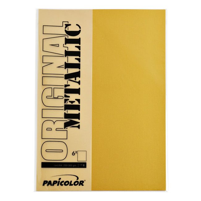 Papicolor -  Kopieerpapier  a4 120gr goud