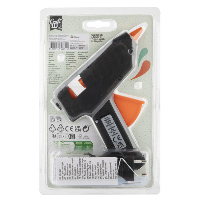 CraftID -  Lijmpistool craft id inclusief 2 lijmpatronen | 5 stuks